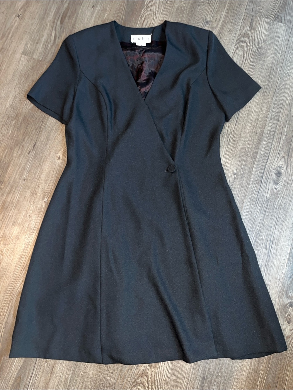 CACHET Vintage Dress With Shoulderpads